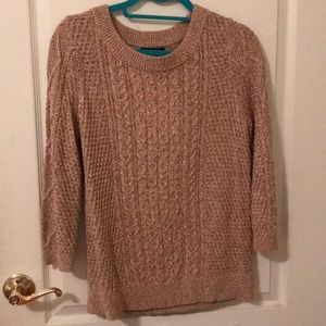 Lands end 3/4 sleeve sweater